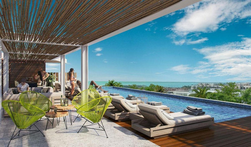 Imagen 3 de 10 de Departamento En Venta En Playa Del Carmen, Cerca Del Mar