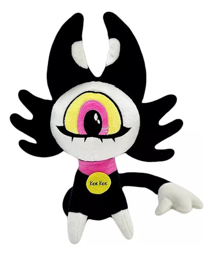 Hazbin Hotel Keekee Muñeca Peluche Juguete Niños Regalo 28cm