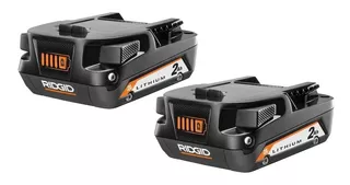 Ridgid 2x Batería 18v Pila Para Taladro Impacto Sierra 2.0ah