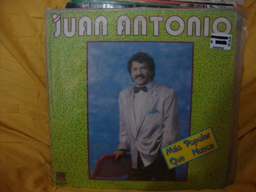 Vinilo Juan Antonio Mas Popular Que Nunca C3