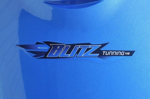 Imagen 11 de 15 de Motomel Blitz V8 110 Cc Tunning - Créditos! Megamoto Merlo!
