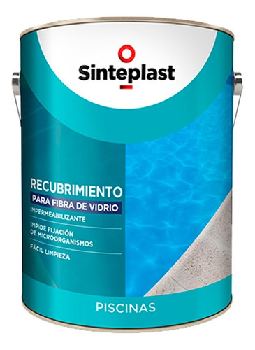 Sinteplast Piscinas Pintura Piletas De Fibra 4 Lt 