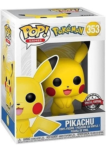 Funko Pop Pikachu 353 Pokémon S E 