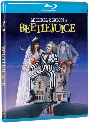 Beetlejuice El Super Fantasma Tim Burton Pelicula Blu-ray