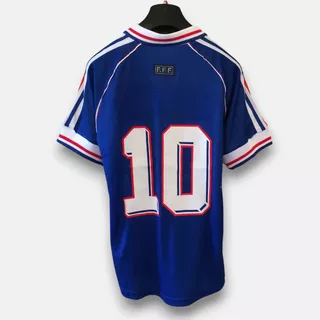 Camiseta Azul World Cup 1998 De Colección Fútbol