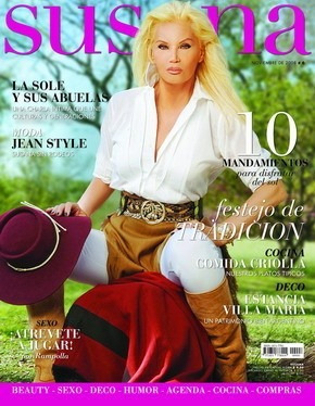 Revista Susana #6 2008 Susana Gimenez Country Jeans 