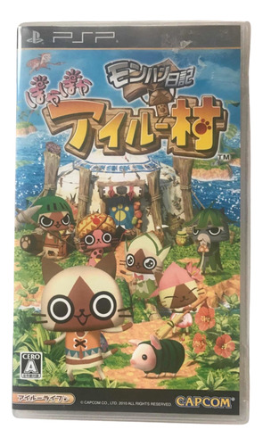 Monhun Nikki: Poka Poka Ailu Mura - Psp Japanese Usado