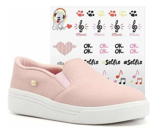 Slip On Infantil Moon Sticker