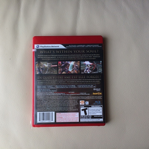 Imagen 4 de 4 de Videojuego Ps3 Soulcalibur Iv En Físico Original
