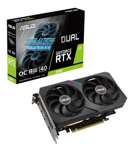 Tarjeta De Video Asus Dual Geforce Rtx 3060 Oc Edition 8gb