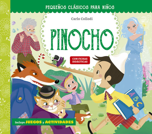 Libro Pequeãos Clasicos Para Niãos Las Aventuras De Pin...