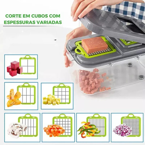 Ralador Cortador Legumes Multifuncional Conjunto Multiuso