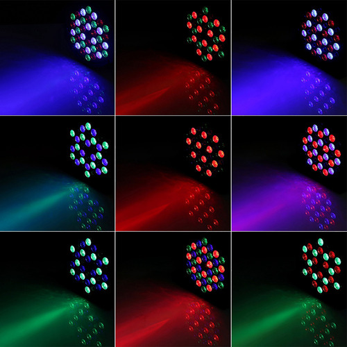 Control Remoto Stage 72 W 36 Led Rgb Party Disco Club Dmx512