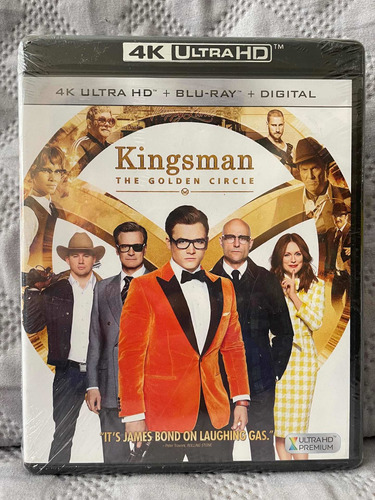 Kingsman Y El Círculo Dorado 4k Taron Egerton Julian Moore