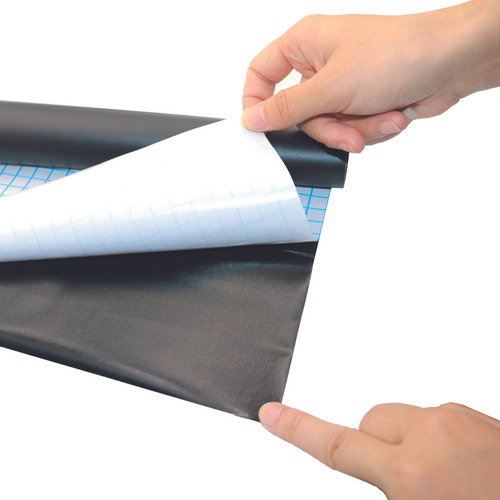 Pizarron Adherible 45 X 200 Cm Con Gises, Verde Oscuro