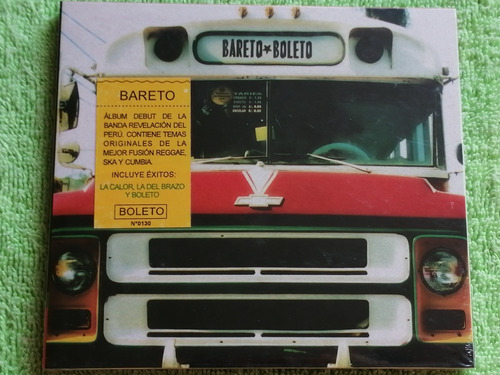 Eam Cd Bareto Boleto 2006 Album Debut Cumbia Reggae Ska Peru