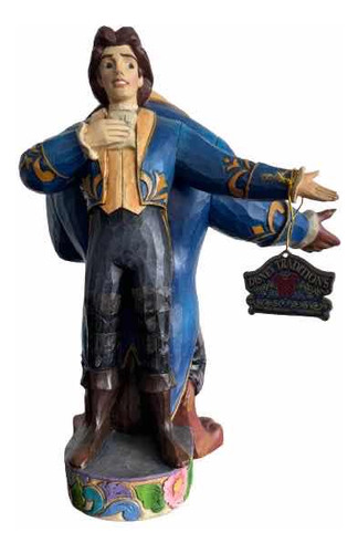 Estatueta Disney Bela E A Fera Jim Shore By Enesco Raríssima
