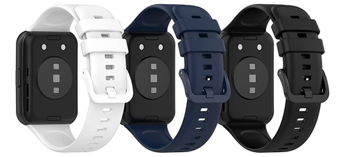 Tencloud 3-pack Bandas Compatibles Con Huawei Watch Fit 2 Sm