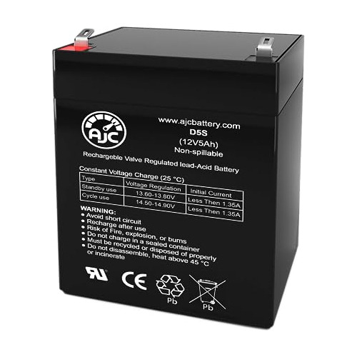 Batería De Ácido-plomo Sellada De 12 V 5 Ah Ajc Battery Cent