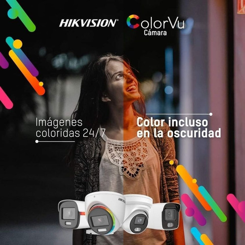 Imagen 6 de 10 de Kit Seguridad Dvr 8ch Hikvision +8 Camara 2mp Colorvu +disco