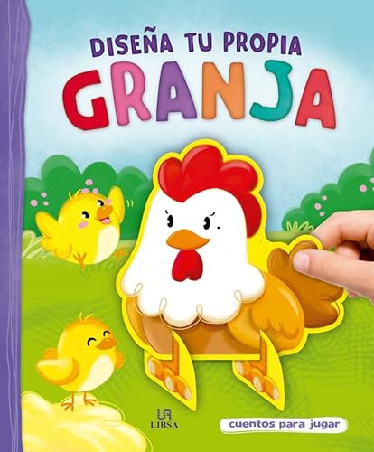 Dise A Tu Propia Granja Cartone Libro Figuras Troqueladas - 