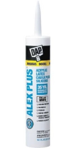 Dap 18120 De Látex Acrílico Para Calafatear Con Silicona, 10