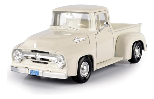 Motor Max 1956 Ford F-100 Pick Up, Blanco 73235ac - Coche De