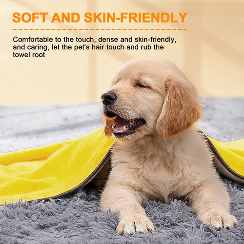 Toalla Super Absorbente Secadora Para Perros Y Gatos