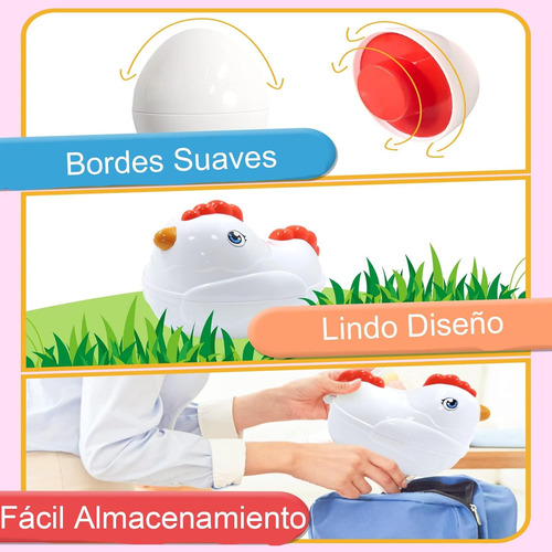 12 Huevos De Juguete, Material Educativo Preescolar, Juguete