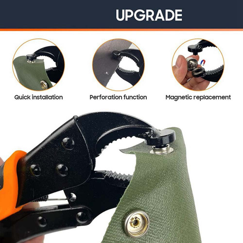 Kit De Pinzas Ajustables Para Botones A Presión, Snap Fa