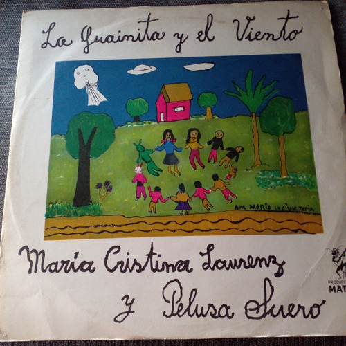 Maria Cristina Laurenz Disco De Vinilo Infantil Guainita 