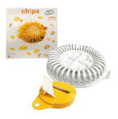 Kit Fatiador E Forma Batata Chips Microondas Sem Oleo