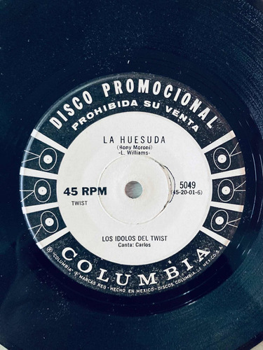 Los Idolos Del Twist La Huesuda Cerveza Lp Vinyl Vinil Promo