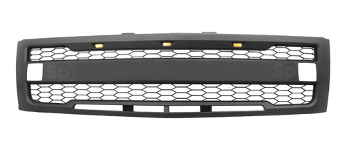 Parrilla Frontal Chevrolet Silverado Con Led 2007-2013 Rapto