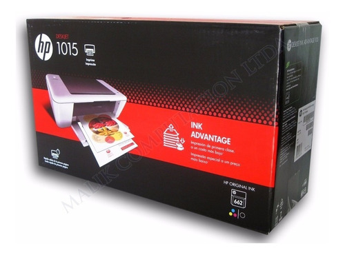 Impresora Hp D1015 Incluye Cartuchos 662 Nuevas Y Selladas