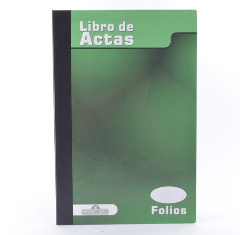 Libro De Actas 200 Folios 100 Hojas