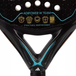 Paleta De Pádel adidas Adipower W Team Eva Soft - Rex Color Negro