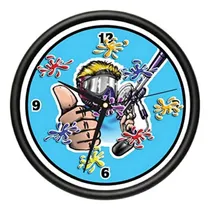 Comprar Signmission Paintball Wall Clock Gun Paintballs Camo Amo Mak