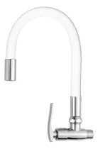 Comprar Llave Para Cocina Pico De Ganso Blanco Para Pared C&a 126255 Acabado Pvc