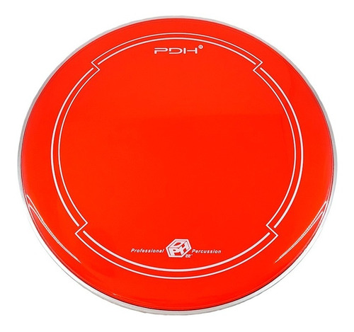 Parche Batería Pdh Red Hydra Series 22 Aceitado