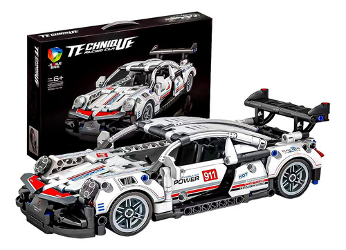 Auto Bloques De Construccion Porsche 911 Technic 492 Pcs 