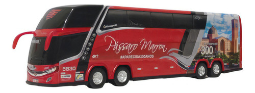 Brinquedo Ônibus Pássaro Marrom Aparecida 2 Andares