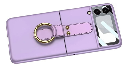 Funda De Teléfono Para Galaxy Z Flip 3 Con Soporte Para Anil