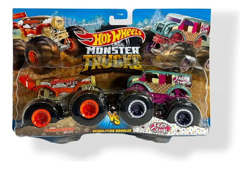 Hot Wheels Monster Trucks Pack-2 (fyj64)