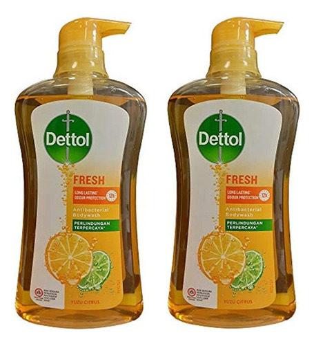 Dettol Anti Bacterial Ph-balanced Body Wash, Fresco, 21.1 On