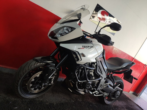 Triumph Tiger Sport 1050 Abs 2015 Branca Branco