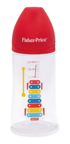 Mamadera Anticólicos Fisher Price 240 Ml Rojo