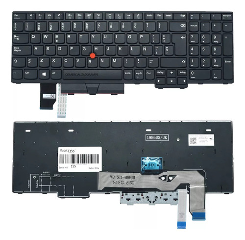 Teclado Lenovo Thinkpad L15 Gen 1 G2type 20u3, 20u4,20u7 Spa