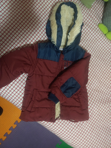 Campera Little 24 Meses Corderito E Impermeable