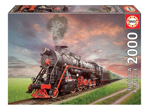 Puzzle Rompecabeza 2000 Piezas Tren Soviético Educa 18503